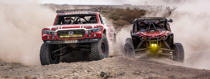 STRONG FINISHES FOR HONDA OFF-ROAD FACTORY RACING TEAM IN BEST IN THE DESERT VEGAS TO RENO RACE