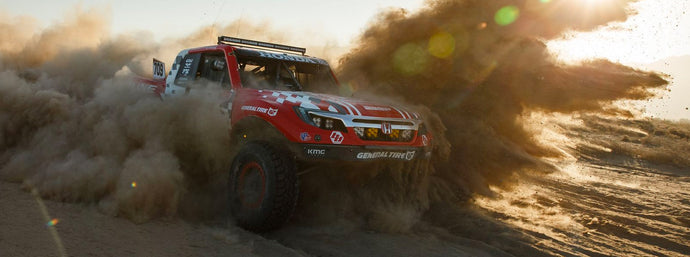 BACK TO BACK SCORE BAJA 500 WINS FOR TEAM HONDA RACING OFF-ROAD RIDGELINE AND FIRST EVER BAJA PODIUM